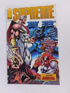 Vintage Active IMAGES Supreme #3 1993 Comic Book Color Enter: Bloodstrike